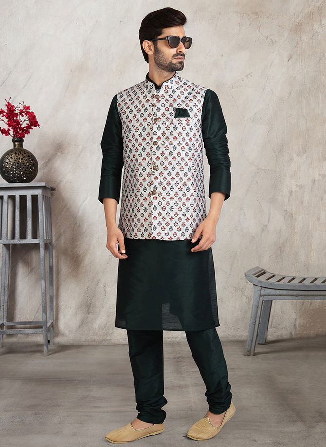 Festive Wear Wholesale Kurta Pajama With Jacket Collection